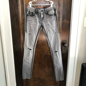 Rock Revival Gray Pants Size 26
